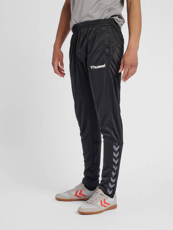 hmlAUTHENTIC POLY PANT, BLACK, model