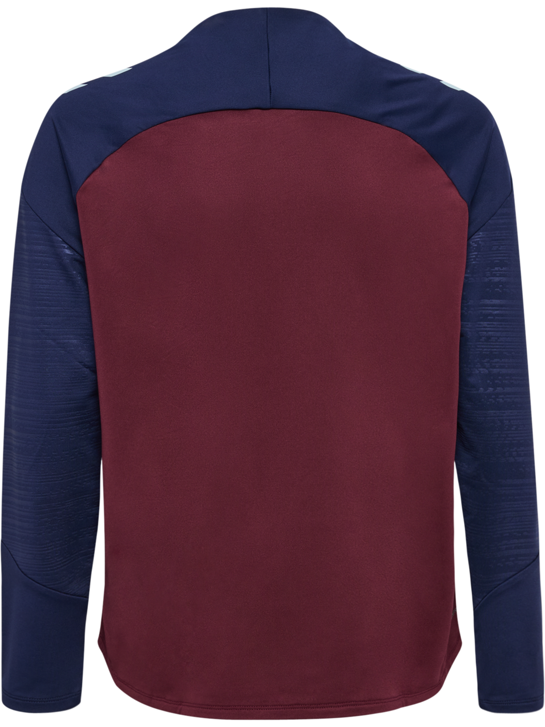DBU 26 PRO TR HALF ZIP SWEAT KIDS, WINDSOR WINE/PEACOAT, packshot