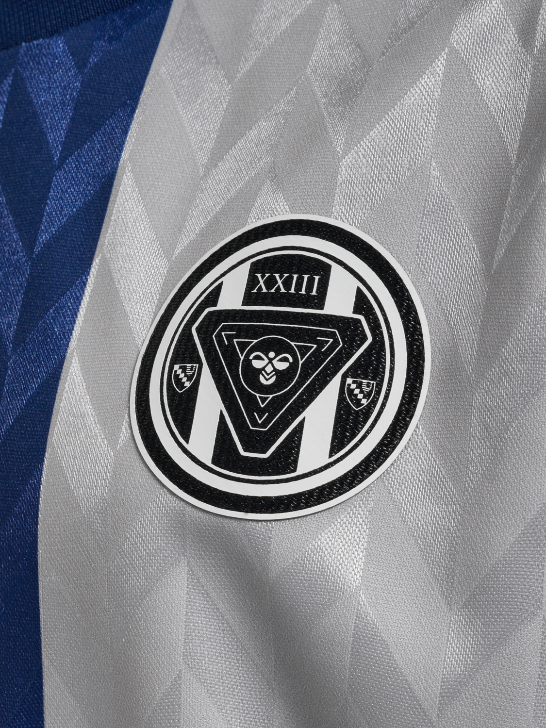 hmlJR LOOSE FB JERSEY S/S, SILVER SCONCE, packshot