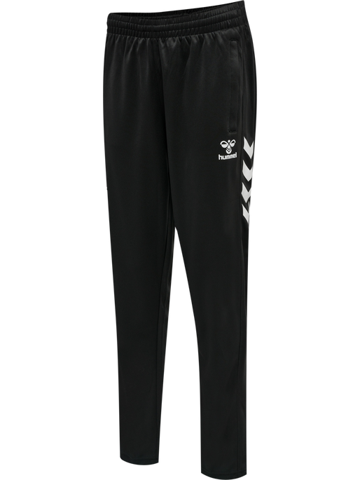 hmlCORE VOLLEY POLY PANTS SHORT, BLACK, packshot