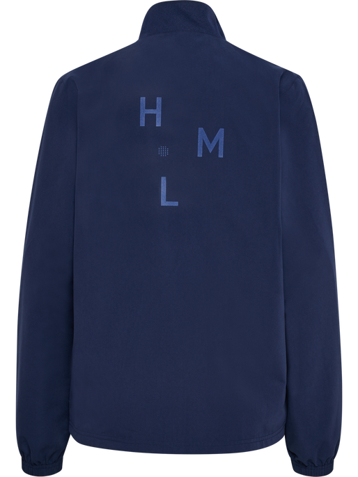 hmlCOURT WOVEN JACKET WOMAN, MARINE hmlCOURT WOVEN JACKET WOMAN, MARINE, packshot