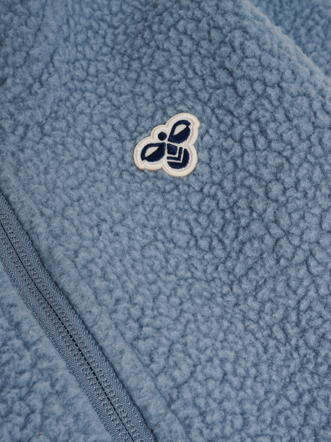 hmlMINI ATLAS FLEECE ZIP SUIT, FLINT STONE, packshot