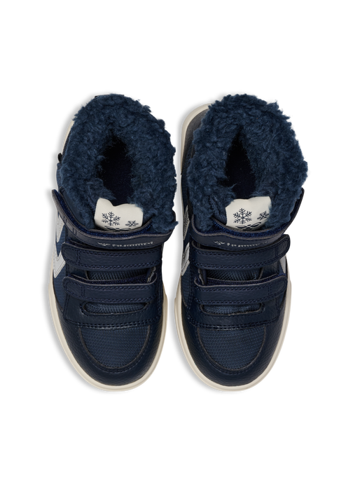 STADIL SUPER POLY BOOT MID TEX JR, BLACK IRIS/SILVER STADIL SUPER POLY BOOT MID TEX JR, BLACK IRIS/SILVER, packshot