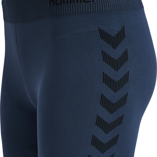 HUMMEL FIRST SEAMLESS TR SHT TIGH W, DARK DENIM, packshot