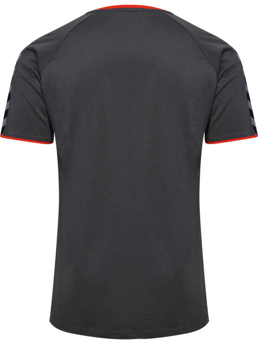 hmlAUTHENTIC TRAINING TEE, ASPHALT, packshot
