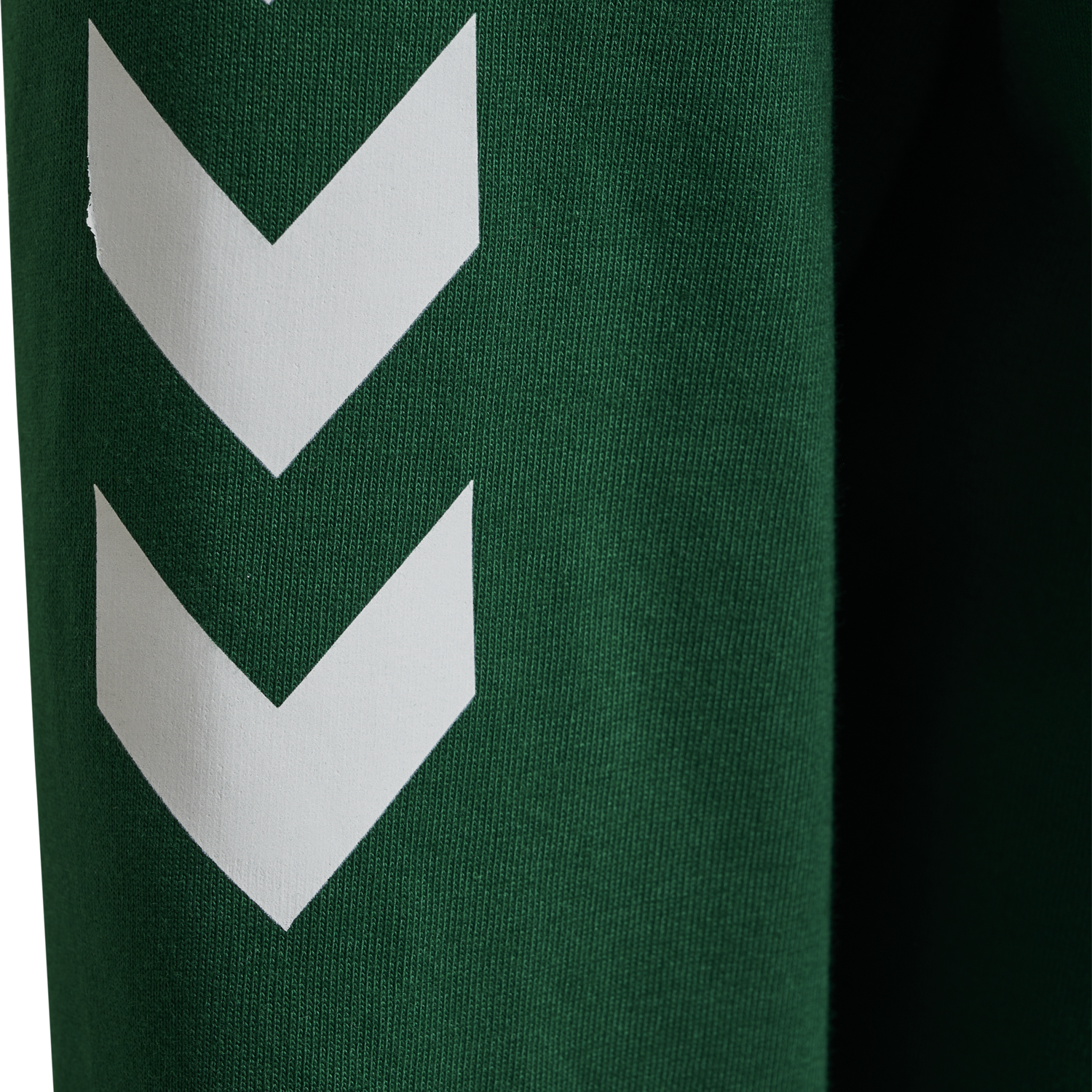 HUMMEL GO KIDS COTTON ZIP HOODIE, EVERGREEN, packshot