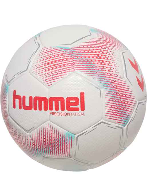 hmlPRECISION FUTSAL, WHITE/PINK/TURQOUISE, packshot