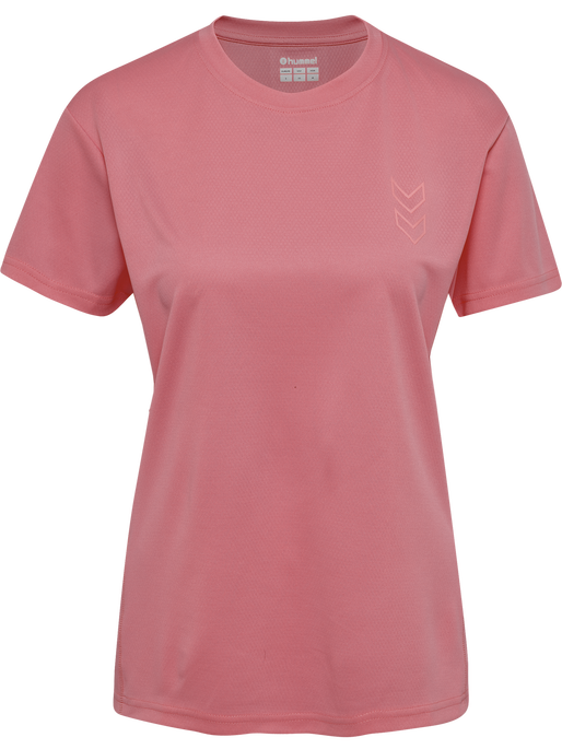 hmlACTIVE PL JERSEY S/S WOMAN, DUSTY ROSE, packshot