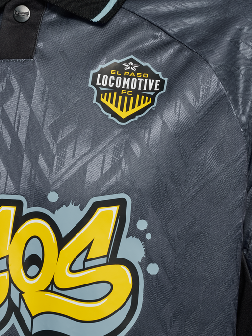 hmlLOOSE SOCCER JERSEY S/S EL PASO, BLACK hmlLOOSE SOCCER JERSEY S/S EL PASO, BLACK, packshot