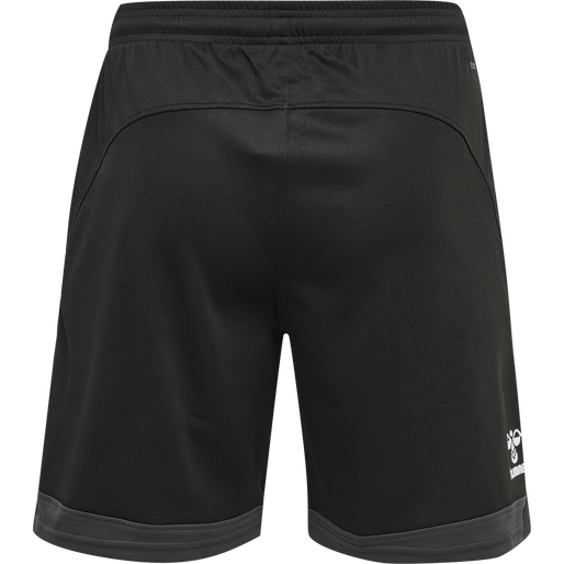hmlLEAD POLY SHORTS, BLACK hmlLEAD POLY SHORTS, BLACK, packshot