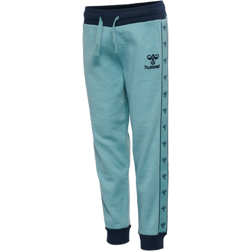 hmlWULBA PANTS, MINERAL BLUE, packshot