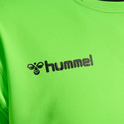hmlAUTHENTIC POLY JERSEY S/S, GREEN GECKO, packshot