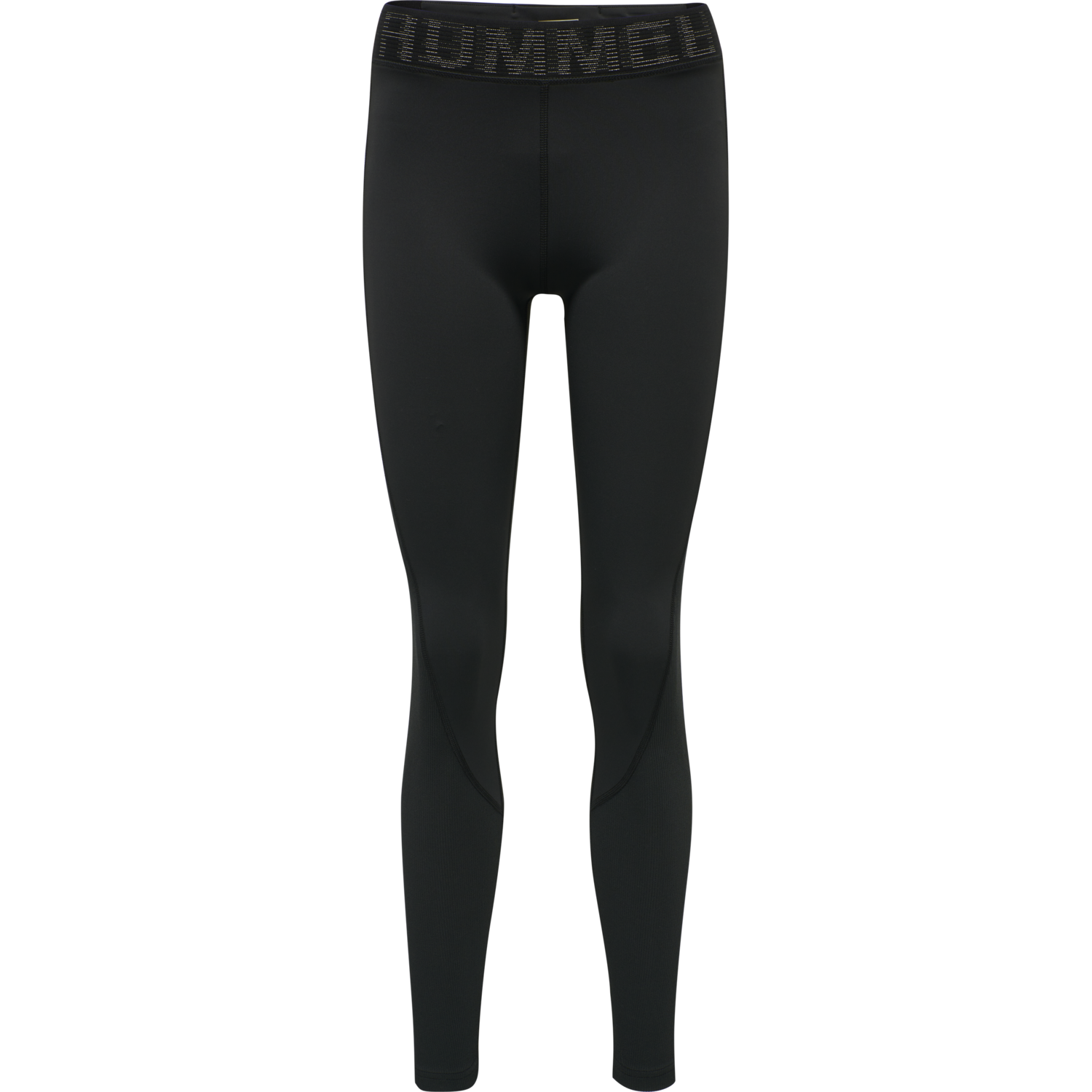 hmlJADA MID WAIST TIGHTS, BLACK, packshot