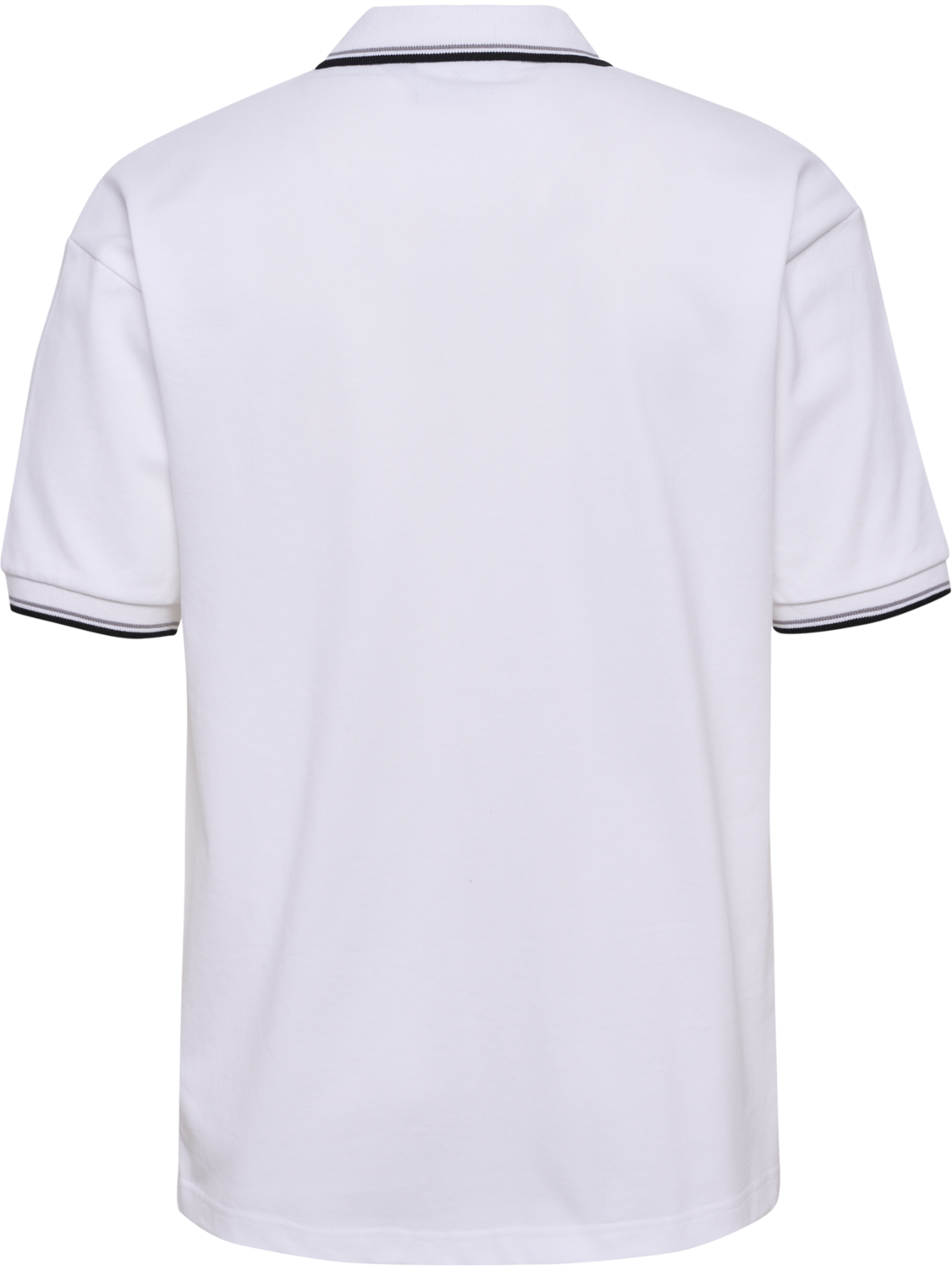 hmlLOOSE POLO SHIRT S/S BEE, WHITE, packshot