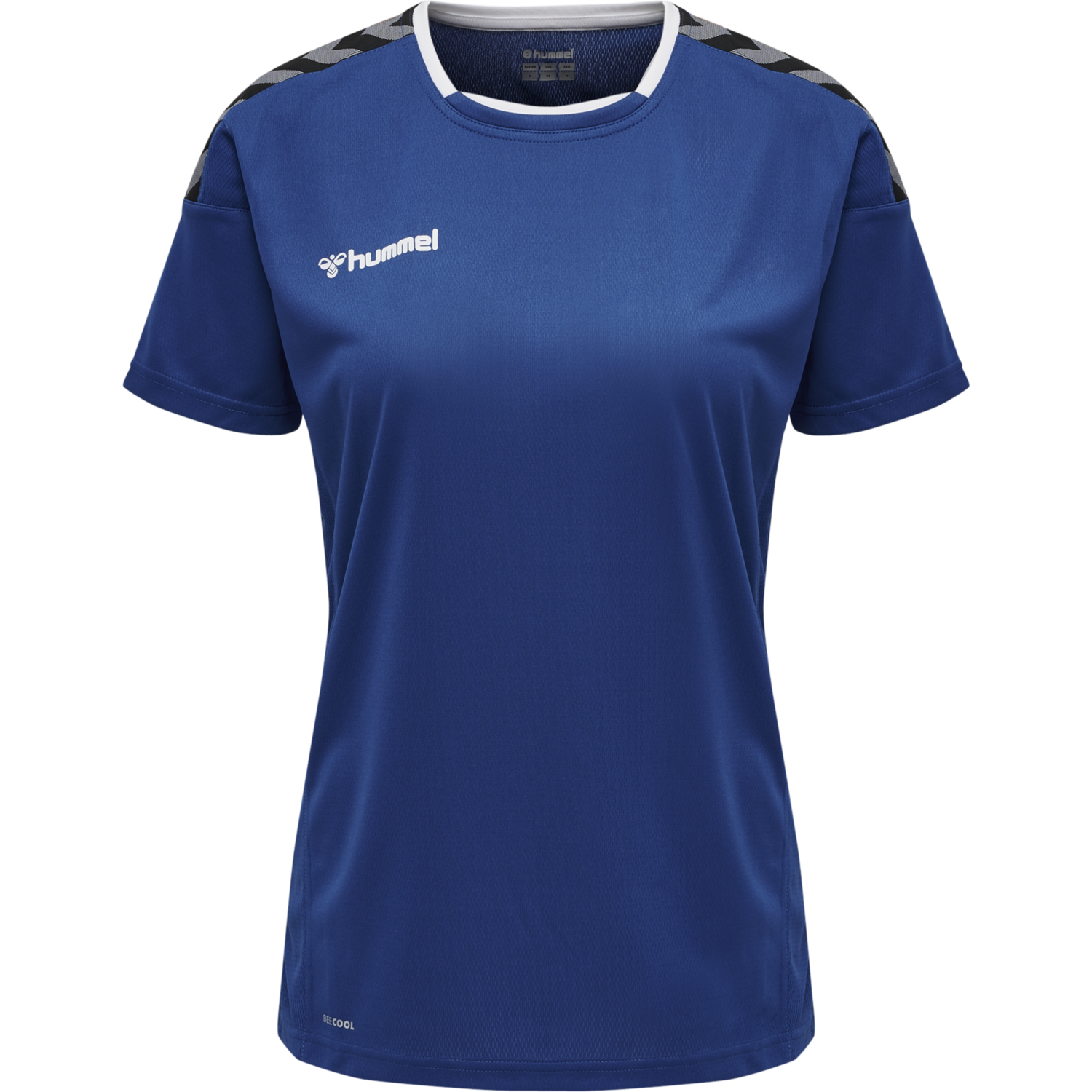 hmlAUTHENTIC POLY JERSEY WOMAN S/S, TRUE BLUE, packshot