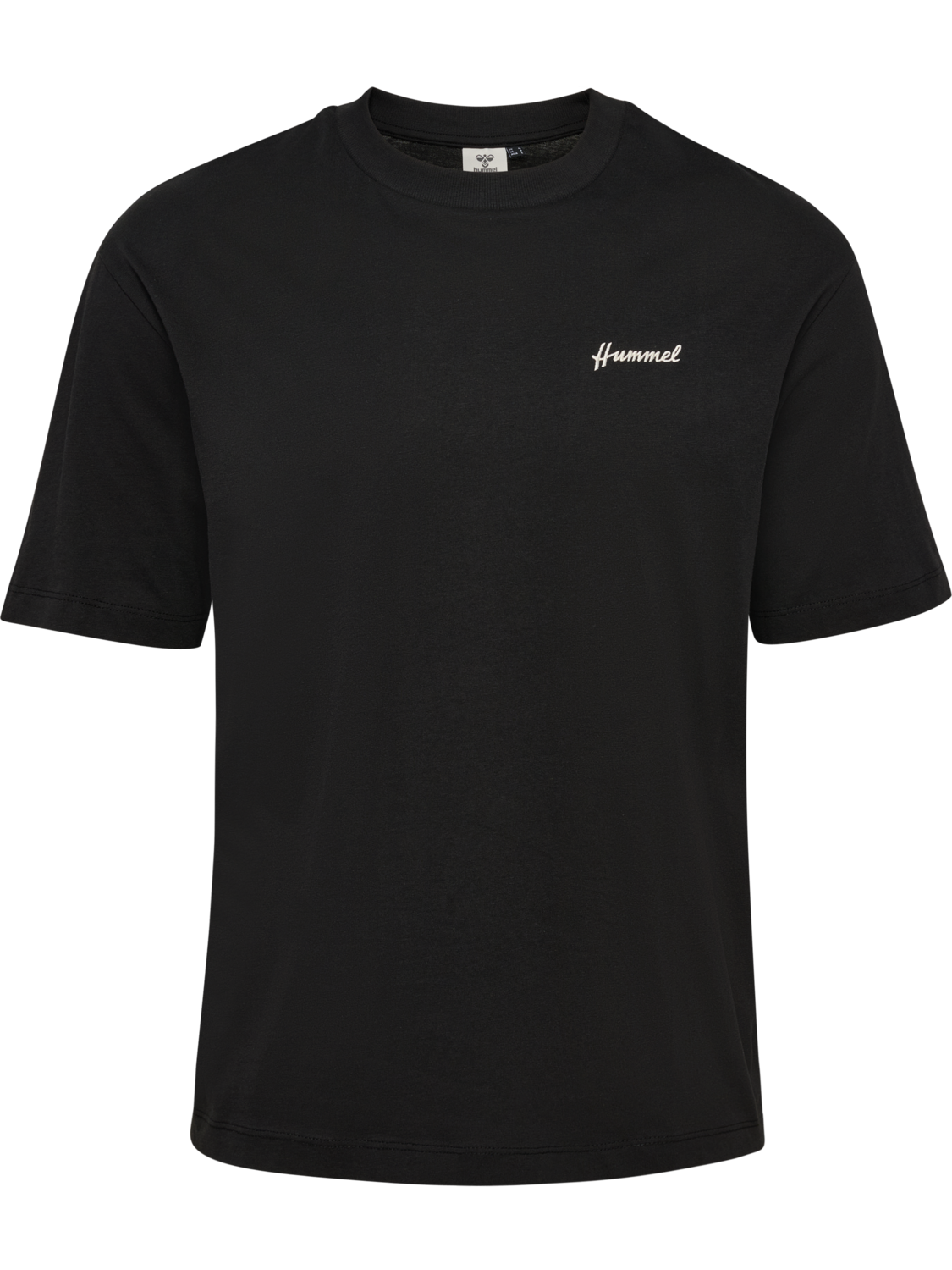 hmlCLUB T-SHIRT S/S, BLACK, packshot