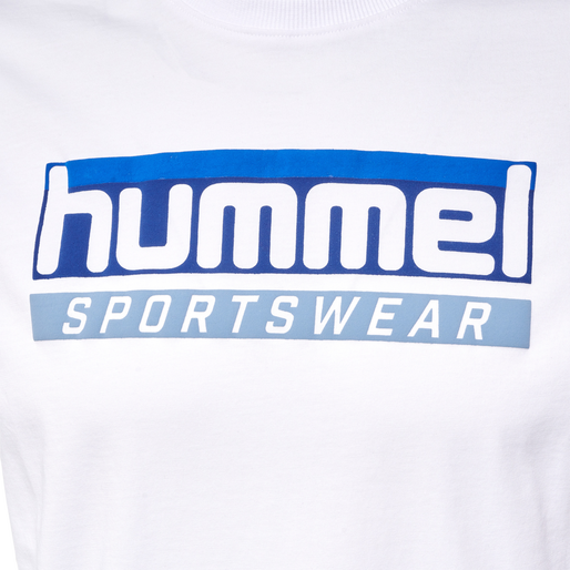 hmlLGC ROWAN T-SHIRT, WHITE, packshot