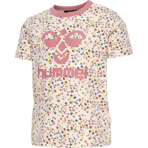 hmlKAREN AOP T-SHIRT S/S, TURTLEDOVE, packshot