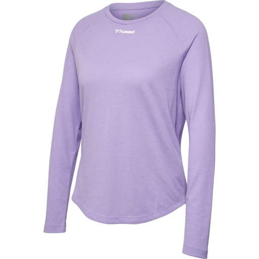 hmlMT VANJA T-SHIRT L/S, LAVENDER, packshot