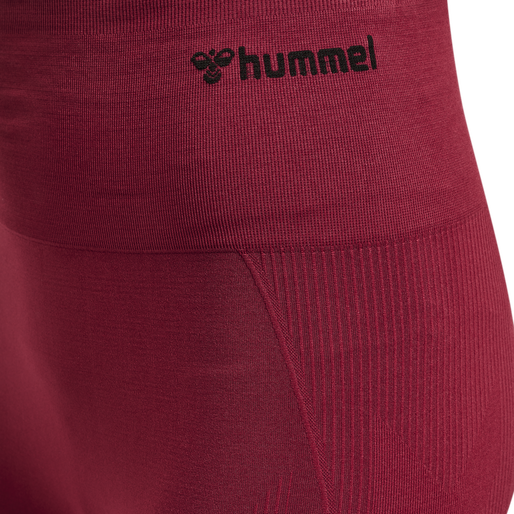 hmlTIF SEAMLESS HIGH WAIST TIGHTS, CABERNET, packshot