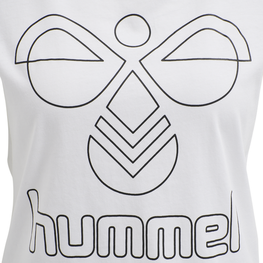 hmlSENGA T-SHIRT S/S, WHITE, packshot