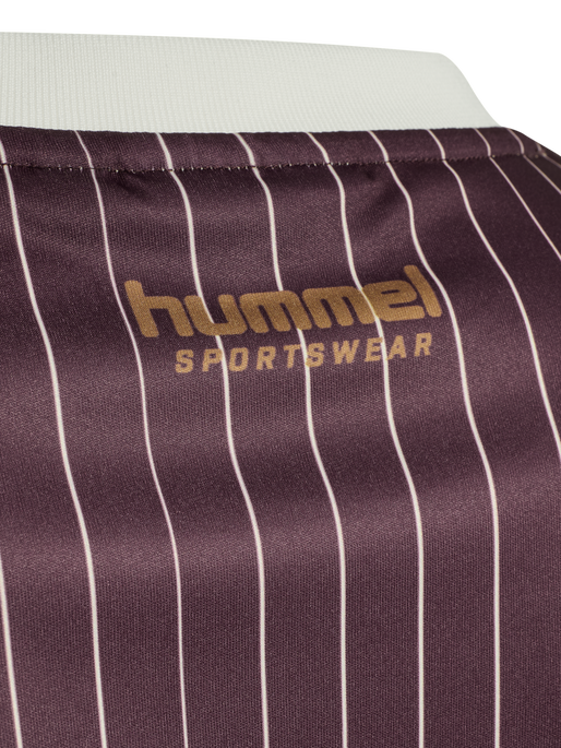 hmlLOOSE JERSEY LS STRIPE TOPSCORER, VINEYARD WINE hmlLOOSE JERSEY LS STRIPE TOPSCORER, VINEYARD WINE, packshot