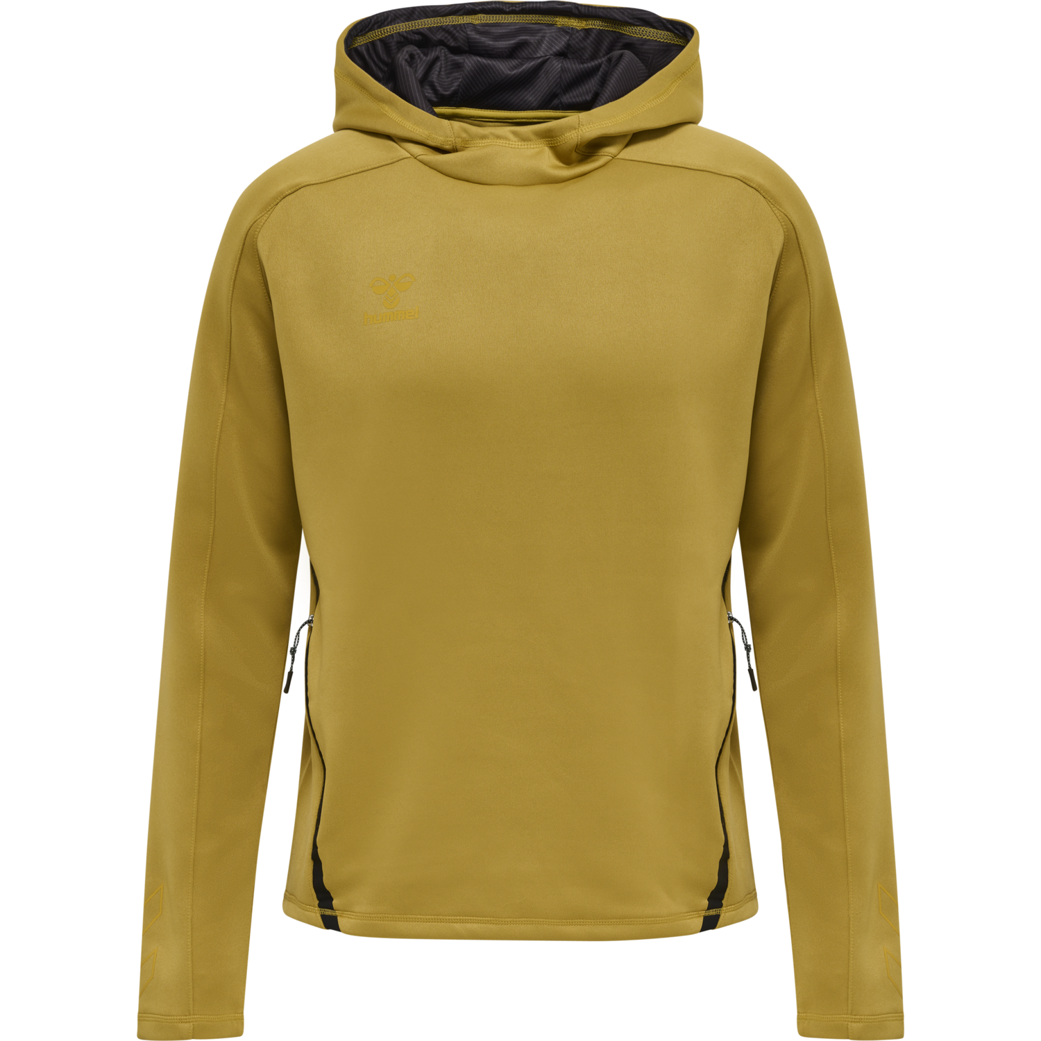 hmlCIMA XK HOODIE, ANTIQUE GOLD, packshot