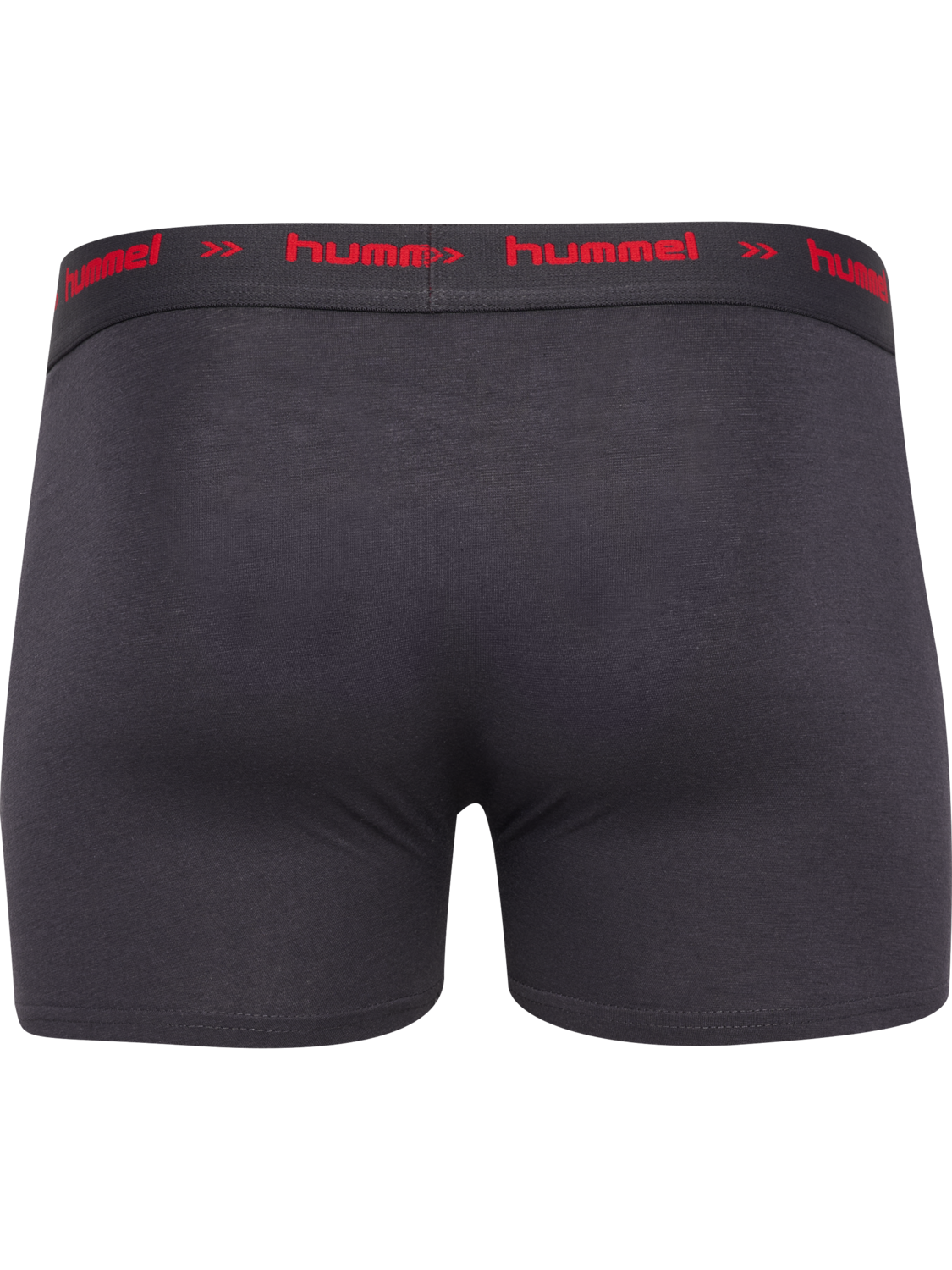 hmlRISE 3-PACK BOXERS, NINE IRON/WHITE/TRUE RED, packshot