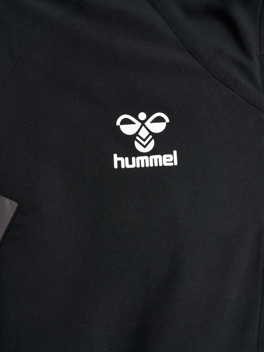 hmlTRAVEL WOVEN JACKET, BLACK, packshot