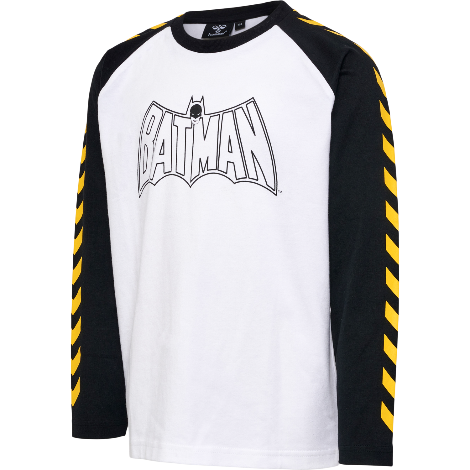 hmlBATMAN BOYS T-SHIRT L/S, BRIGHT WHITE, packshot