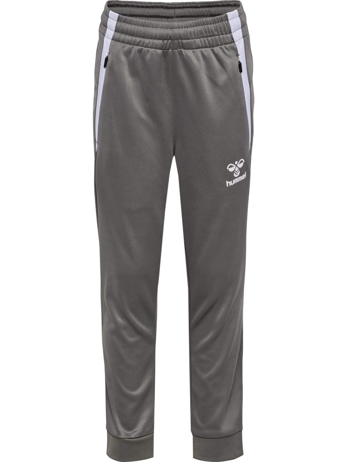 hmlLEAD 2.0 TRACK PANTS KIDS, STEEL GRAY, packshot