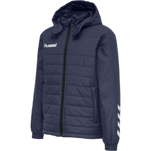 hmlPROMO SHORT BENCH JACKET KIDS, MARINE hmlPROMO SHORT BENCH JACKET KIDS, MARINE, packshot