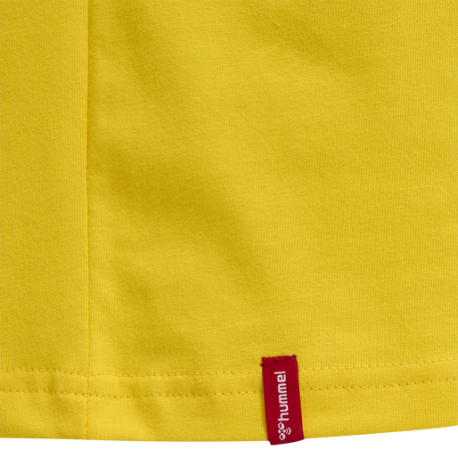 hmlRED BASIC T-SHIRT S/S, EMPIRE YELLOW hmlRED BASIC T-SHIRT S/S, EMPIRE YELLOW, packshot