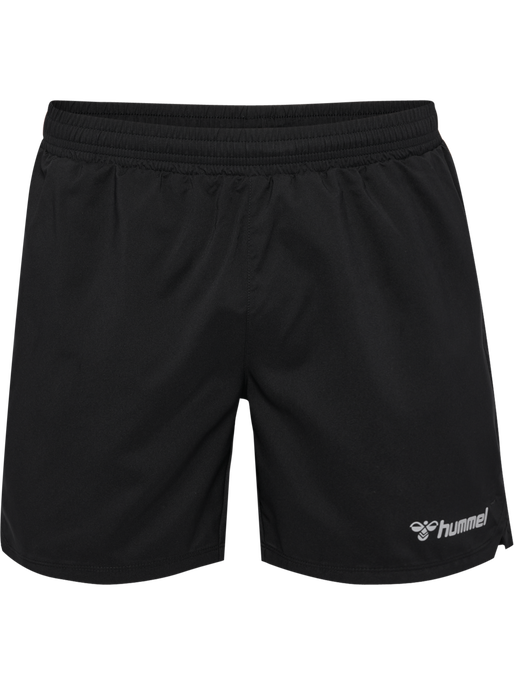 hmlRUN SHORTS, BLACK, packshot