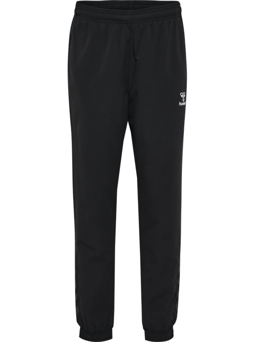 hmlTRAVEL WOVEN PANTS WOMAN, BLACK, packshot