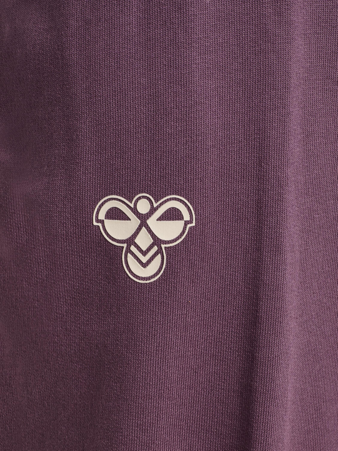 hmlMINI REG LOGO PANTS, BLACK PLUM, packshot