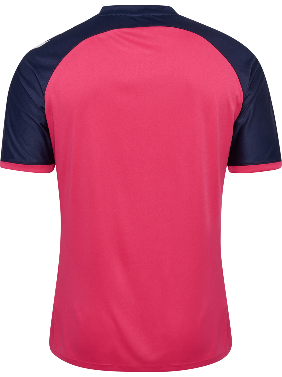 hmlMATCH LEAGUE JERSEY S/S, RASPBERRY SORBET/MARINE, packshot