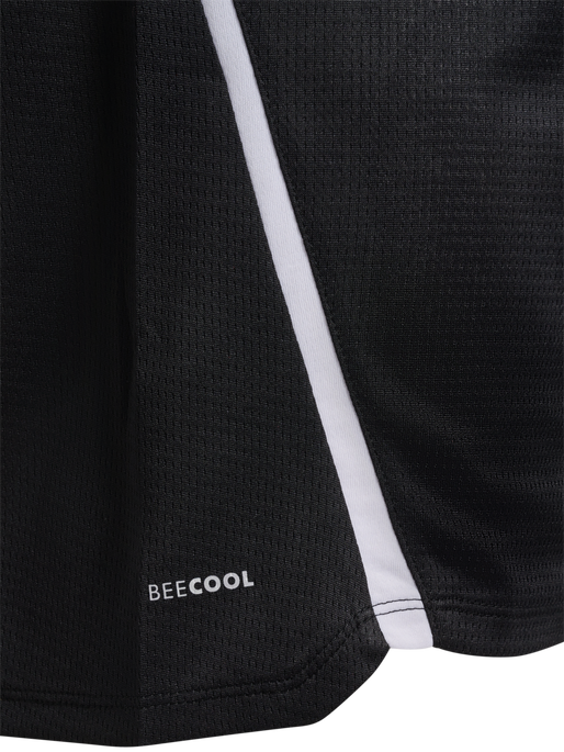 hmlLEAD 2.0 JERSEY S/S, BLACK/ASPHALT, packshot