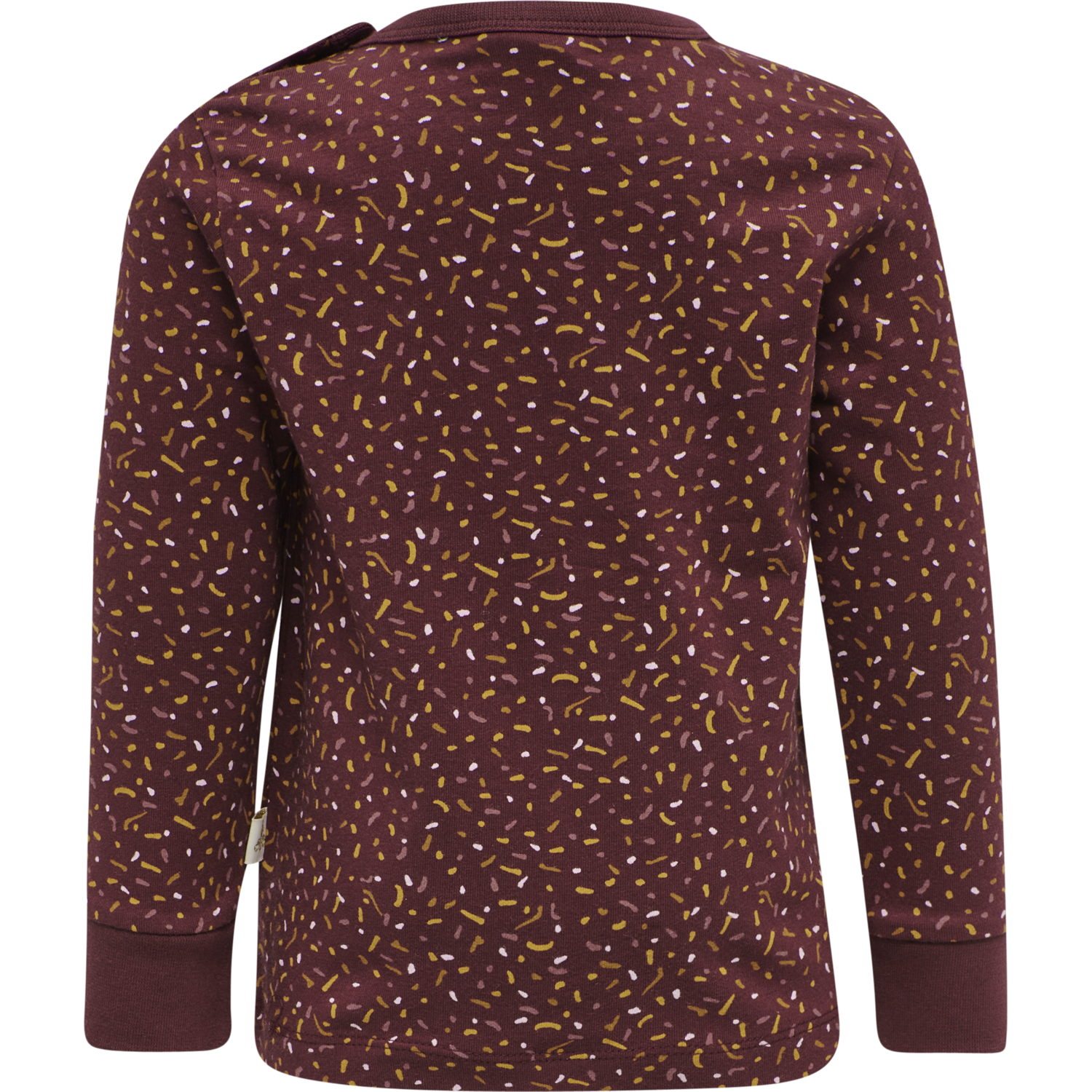 hmlSPRINKLE T-SHIRT L/S, CHOCOLATE TRUFFLE, packshot