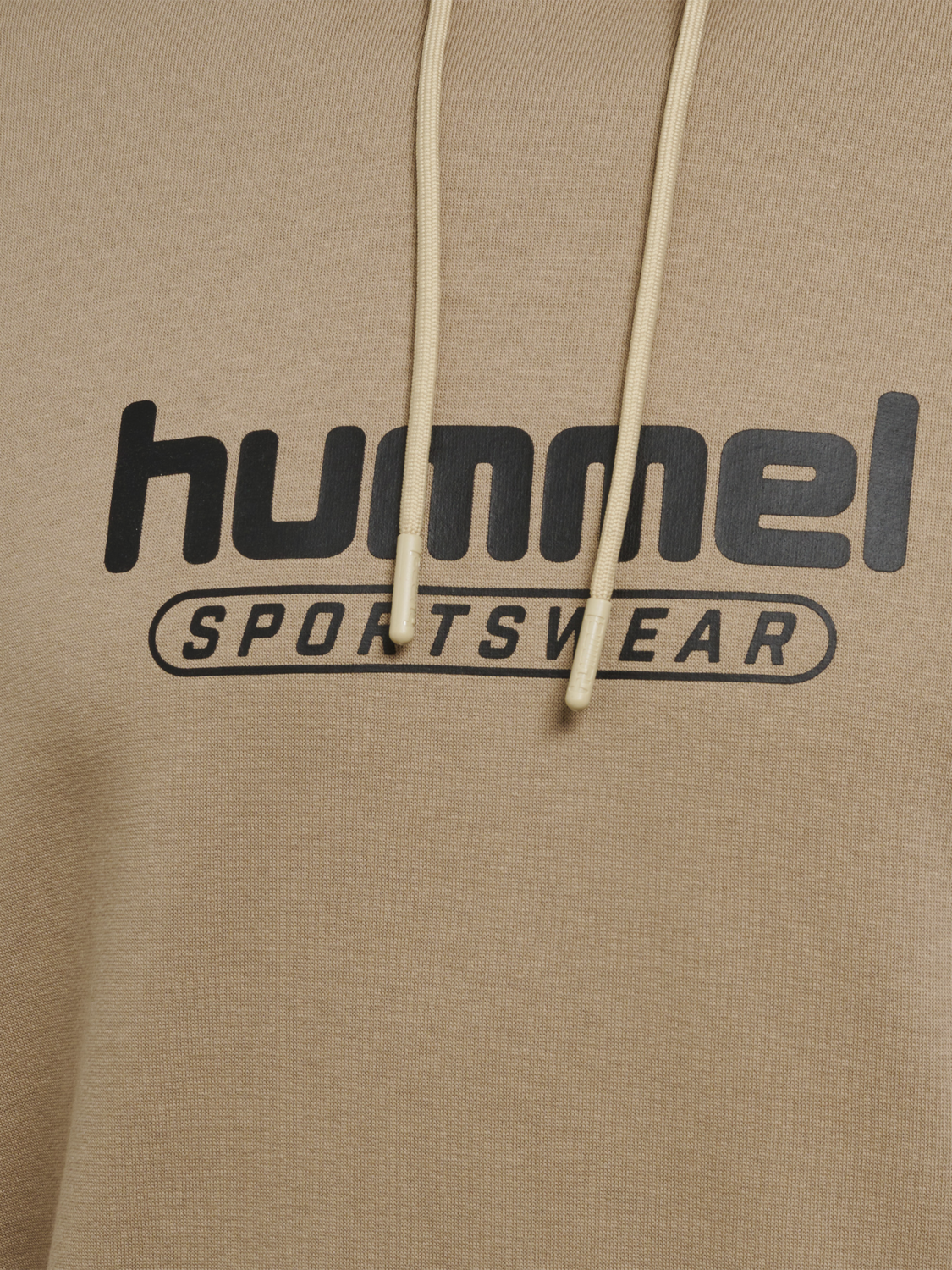 hmlBOOSTER HOODIE, GREIGE, packshot