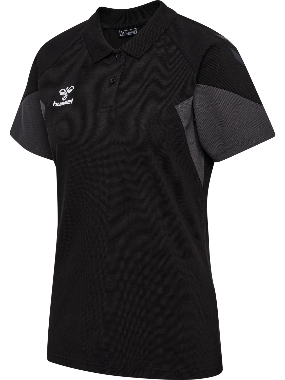 hmlTRAVEL POLO WOMAN, BLACK, packshot