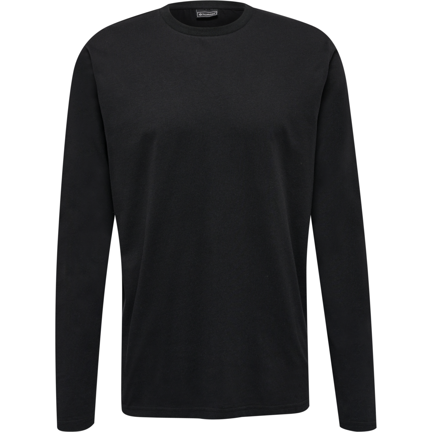 hmlRED HEAVY T-SHIRT L/S, BLACK, packshot