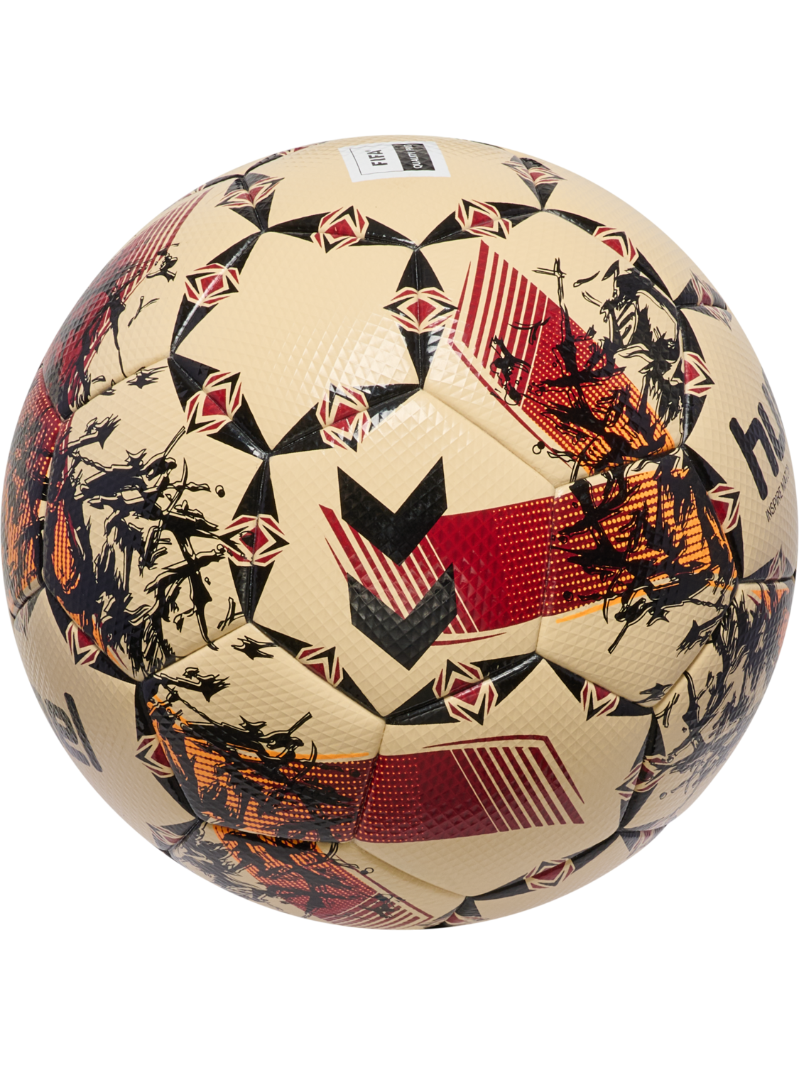 hmlINSPIRE MATCH FB, MAROON/CHAMPAGNE/BLACK, packshot