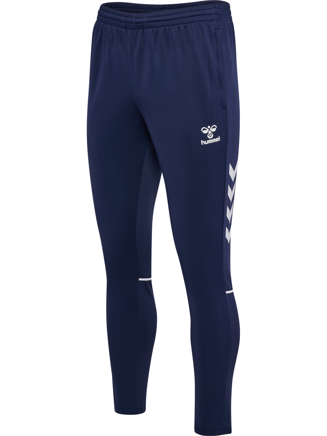 hmlCORE 2.0 TRAINING PANTS, MARINE/WHITE, packshot