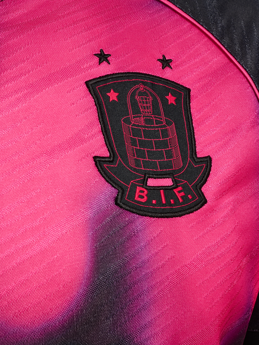 BIF 25/26 WOMEN AWAY JERSEY S/S, JET BLACK/BEETROOT BIF 25/26 WOMEN AWAY JERSEY S/S, JET BLACK/BEETROOT, packshot