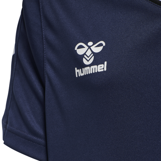 hmlCORE XK POLY JERSEY S/S KIDS, MARINE, packshot