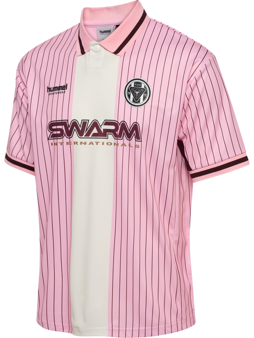 hmlLOOSE FB JERSEY S/S STRIPED, PINK-A-BOO hmlLOOSE FB JERSEY S/S STRIPED, PINK-A-BOO, packshot