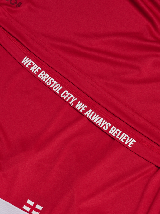 BCFC 22/23 HOME JERSEY S/S, RED, packshot