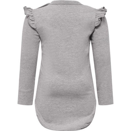 hmlDANA BODY L/S, GREY MELANGE, packshot