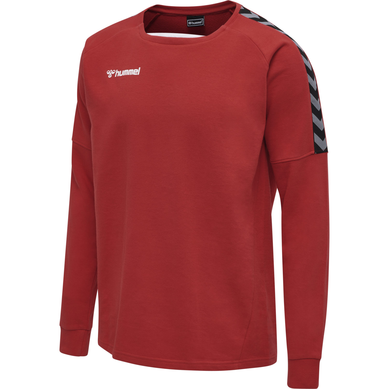 hmlAUTHENTIC TRAINING SWEAT, TRUE RED, packshot